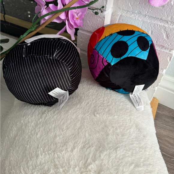 2024 Jack & Sally Skellington Nightmare Before Christmas 8" Squishmallow NWT - Picture 7 of 7